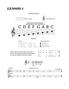 15 Beginner Flute Lessons - DIGITAL PDF + VIDEOS